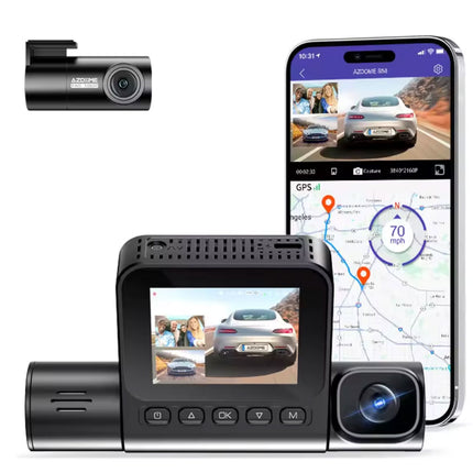 AZDome S58 4G 3CH 4K Wifi GPS dashcam