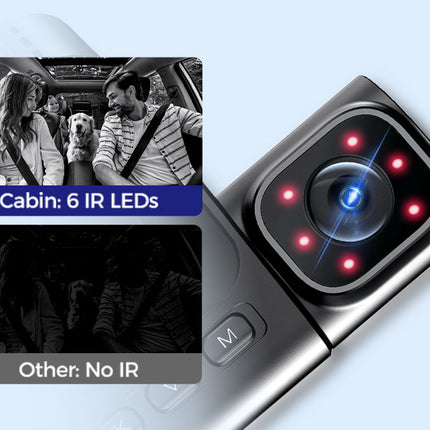 AZDome S58 4G 3CH 4K Wifi GPS dashcam