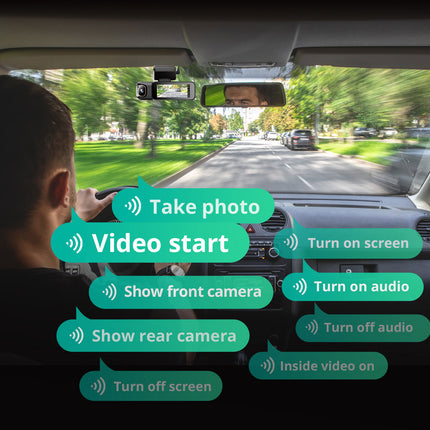 Botslab G980H Pro 3CH 4K Wifi GPS 128gb Dashcam