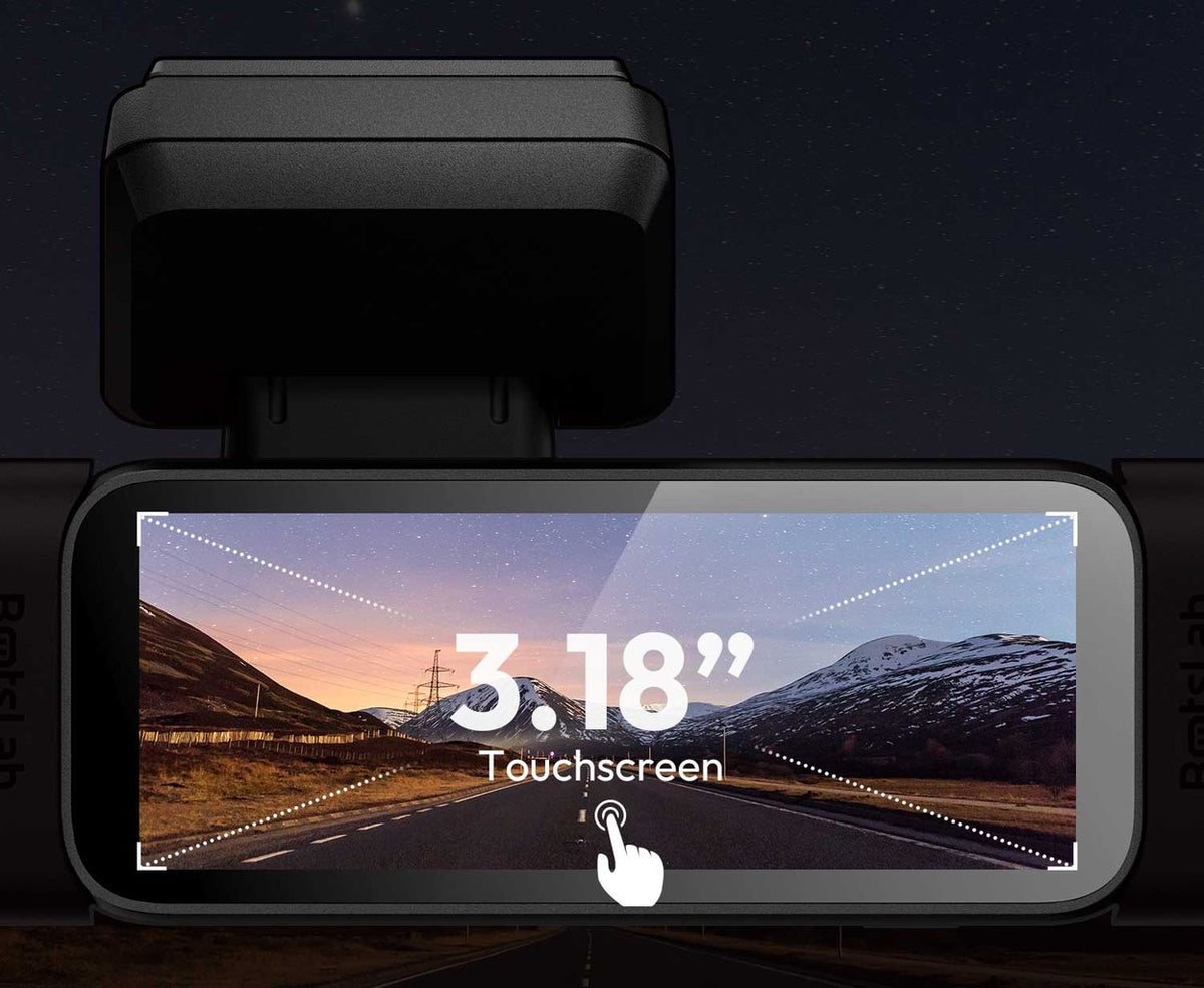 Botslab G980H 4CH 4K WiFi GPS 128 GB 360-Grad-Dashcam