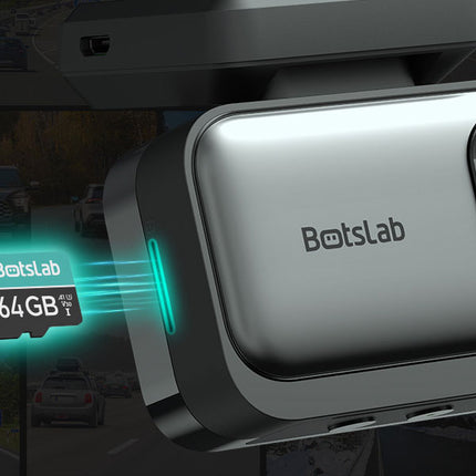 Botslab G980H Pro 2CH 4K Wifi GPS 64gb Dashcam