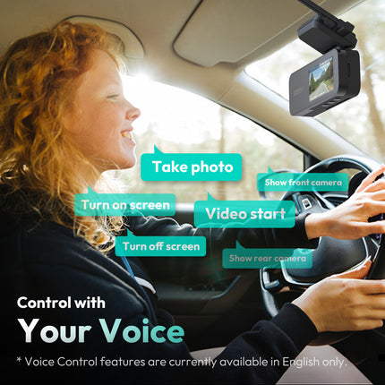 Botslab G980H Pro 2CH 4K Wifi GPS 64gb Dashcam