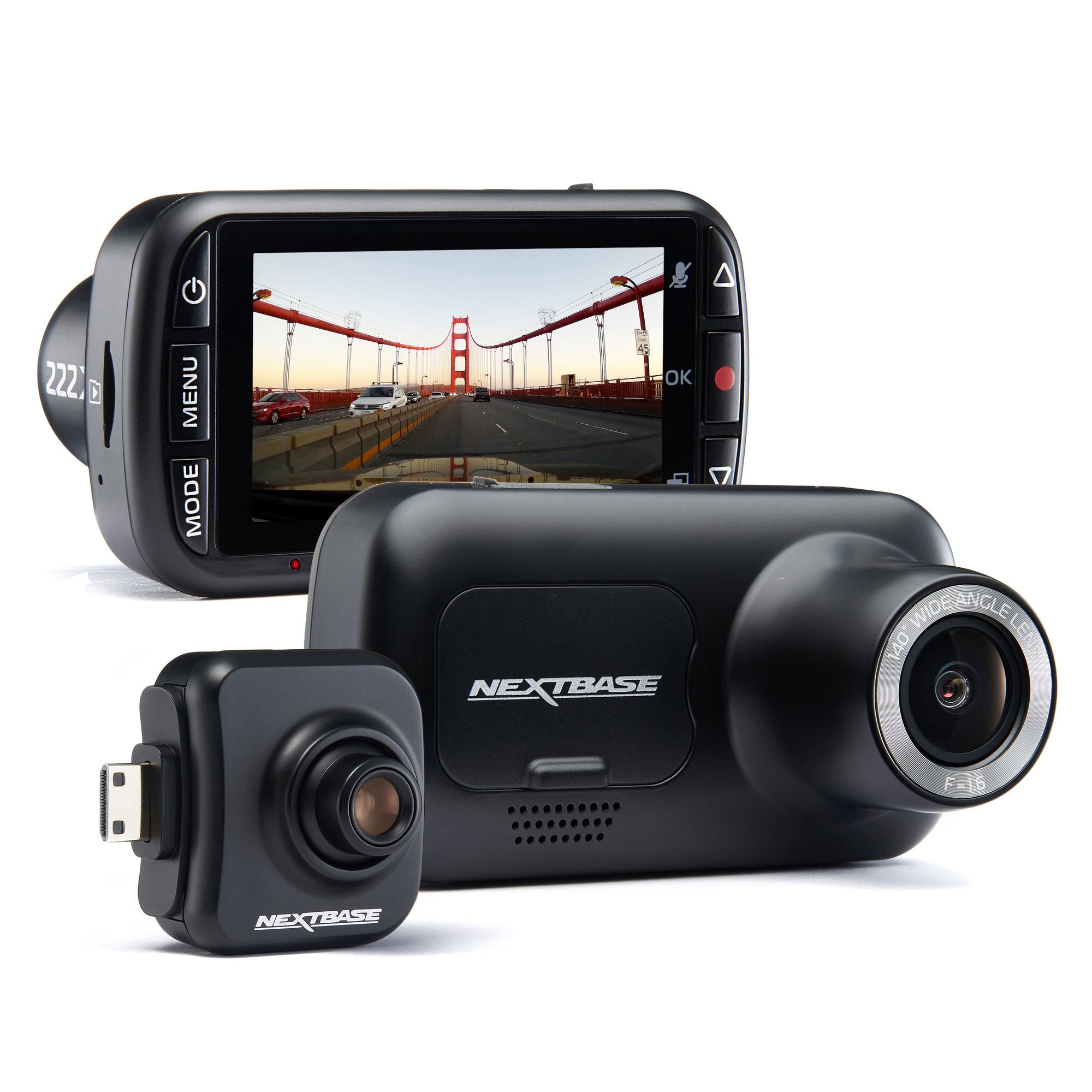 Nextbase 222XRCZ 2CH Dual Full-HD