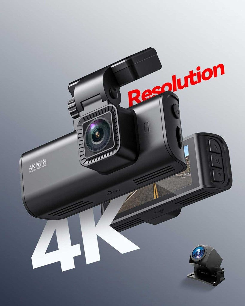 Redtiger F7N 4K Wifi GPS 2CH 64gb Dashcam