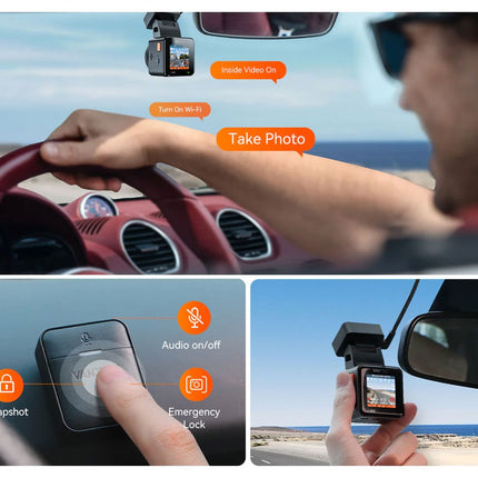 Vantrue E1 Pro Cloud 4K Wifi GPS Dashcam