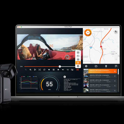 Vantrue E360 Plus Cloud 5K 3CH WiFi GPS 360 Grad