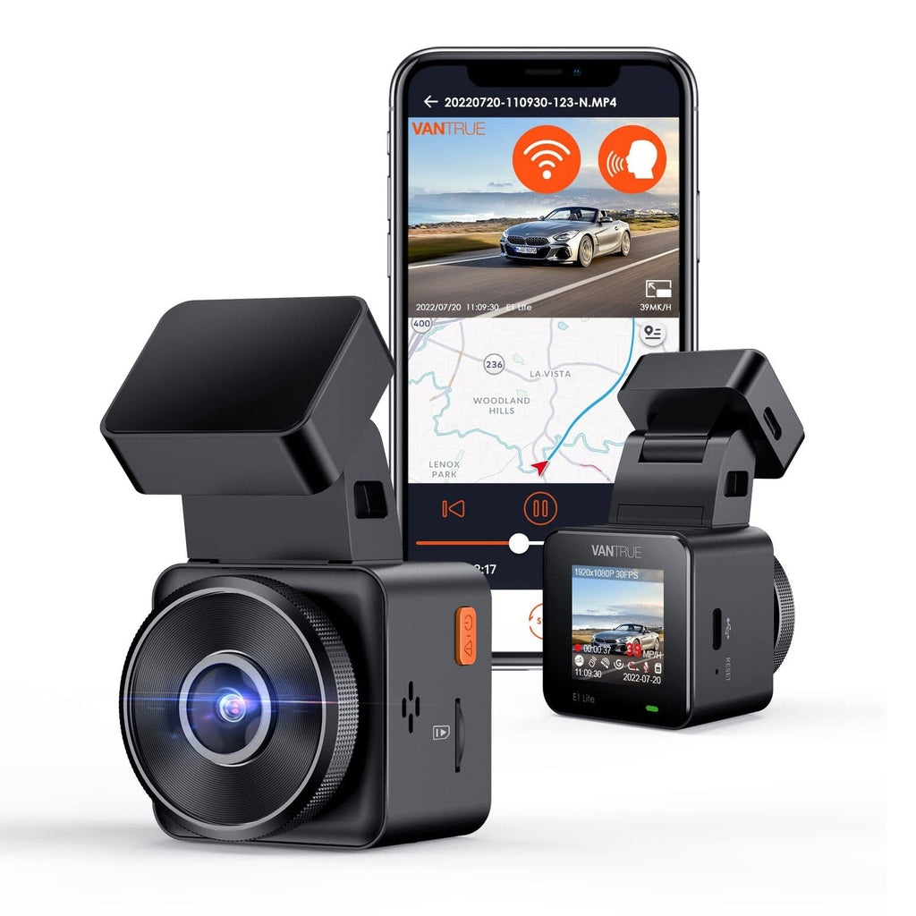 Vantrue E1 Lite Full HD Wifi GPS Dashcam