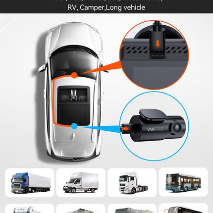 <tc>Vantrue N5 / N5S 15-Meter-Kabel für die Rückfahrkamera</tc>