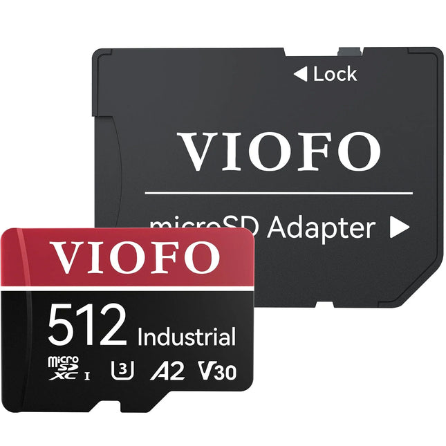 <tc>Viofo 512 GB U3 V30 A2 Micro SD-Karte</tc>
