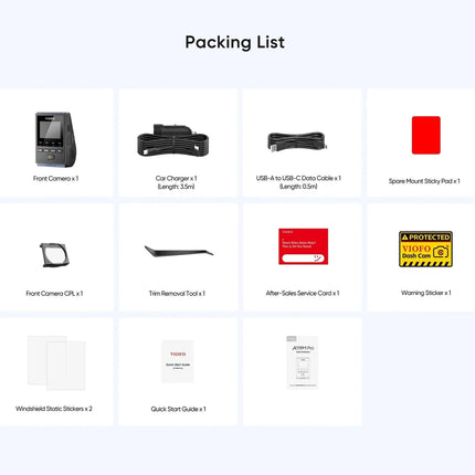 <tc>Viofo A119M Pro 4K WiFi-GPS-Dashcam</tc>