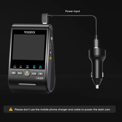 Viofo A329S 1CH 4K Wifi GPS Dashcam