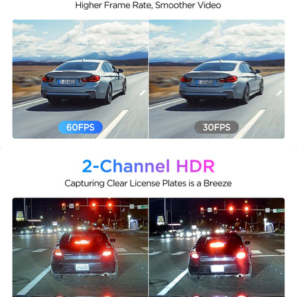 Viofo A329S 2CH 4K Wifi GPS Dashcam