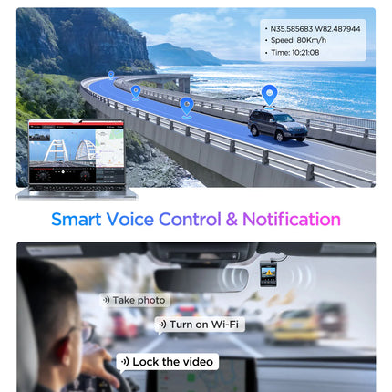 Viofo A329S 3CH 4K Wifi GPS Dashcam