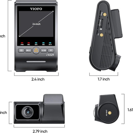 <tc>Viofo A329T 2CH 4K WiFi-GPS-Dashcam</tc>