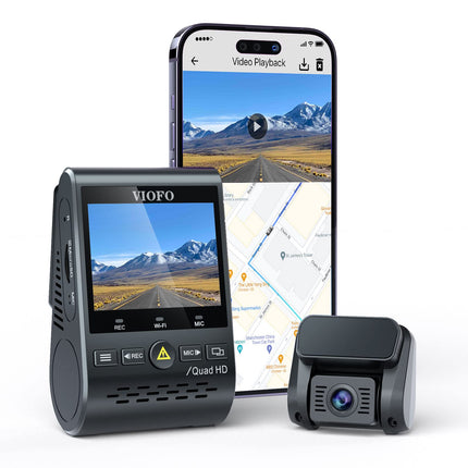Viofo A129 Plus 2CH Duo 2K Wifi GPS Dashcam