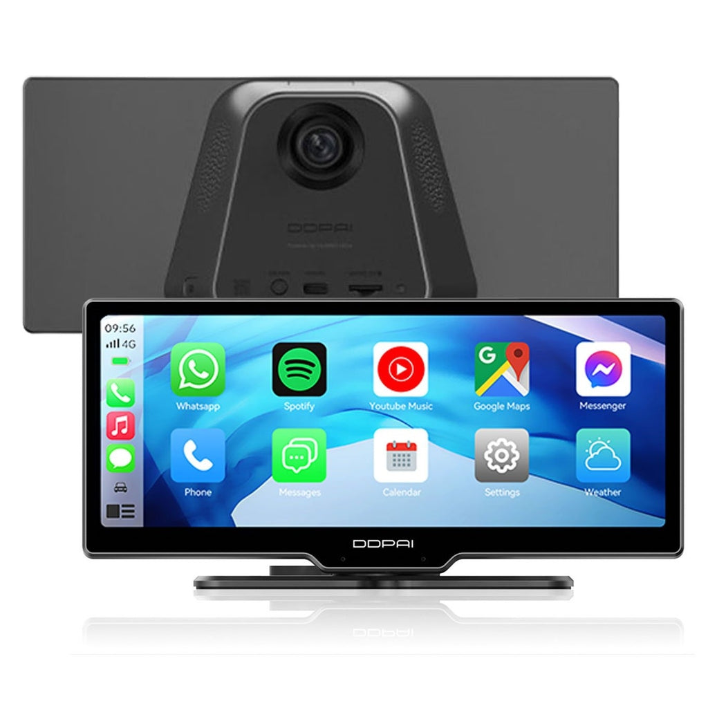 DDPai M5S 2K WiFi Bluetooth Carplay Dashcam und Monitor