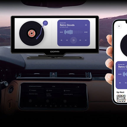 DDPai M5S 2K WiFi Bluetooth Carplay Dashcam und Monitor