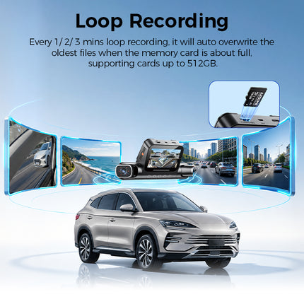 <tc>AZDome M660 Max 4CH 128 GB 4K WiFi GPS 360-Grad-Dashcam</tc>