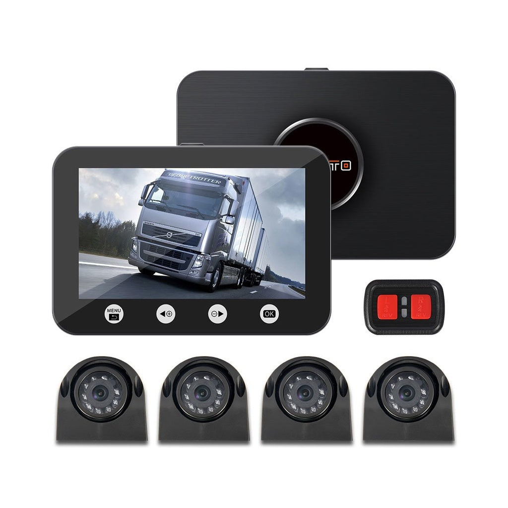 Motocam C4.3 4CH VGA LKW Dashcam