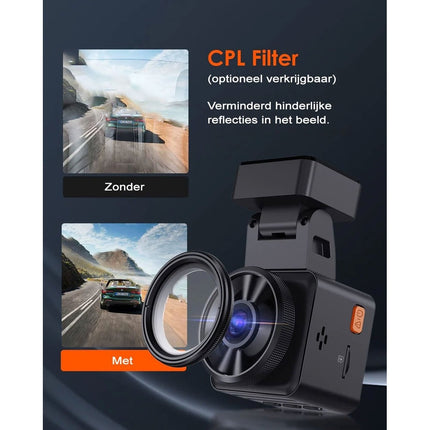 Vantrue E1 Lite Full HD Wifi GPS Dashcam